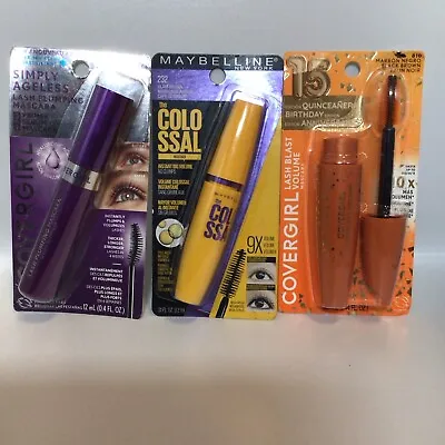 Maybelline The Colossal Volume Mascara Classic 232 Glam Brown .3 Pack • $12