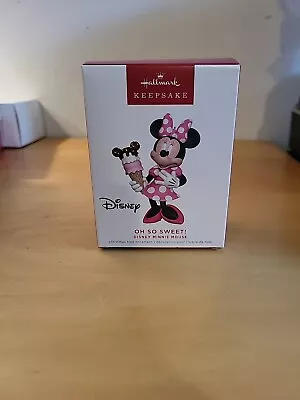 2022 Hallmark Keepsake OH SO SWEET! Disney Minnie Mouse Christmas Tree Ornament • $12