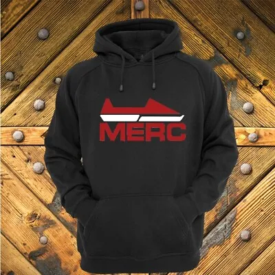 Mercury Merc Snowmobile  Hoodie With Vintage Style Logo • $26.14