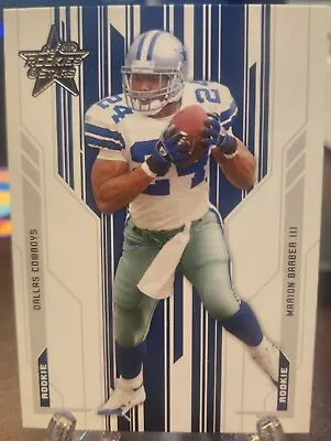 2005 Leaf Rookies And Stars #234 Marion Barber RC Rookie Cowboys /799 • $3.49