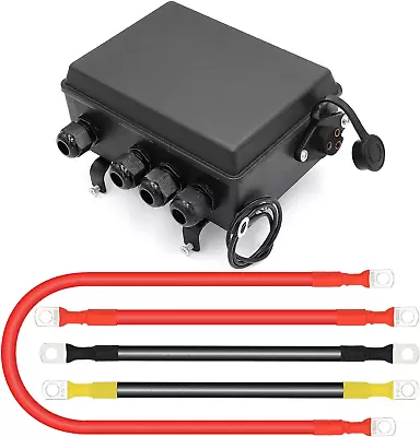 Winch Solenoid Relay Control Contactor Box For 8000-17000Lbs Electric ATV UTV Wi • $76.34