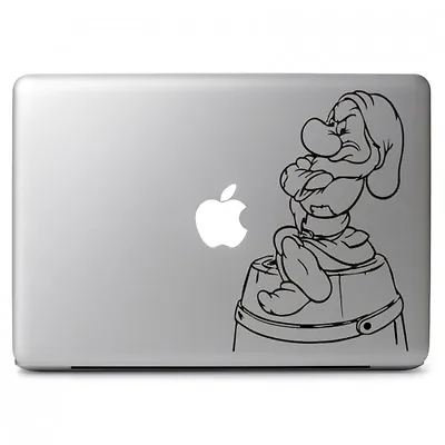 $12.52 • Buy Snow White Dwarf Vinyl Decal Sticker For Macbook Air Pro Laptop Car Truck