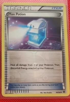 Max Potion - Reverse Holo - 94/98 Emerging Powers - Pokemon - Excellent!  • $1.99