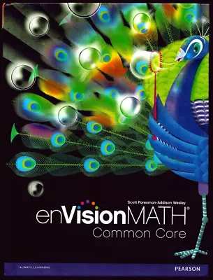 EnVision Math Common Core Grade 5 Home Schooling • $13.95