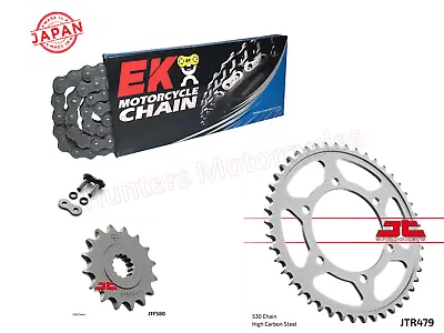 X-Ring EK Japanese Chain And JT Sprocket Kit For Yamaha YZF R6 (1999 To 2002) • $86.96