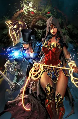 Wonder Woman 11x17 Bruce Wayne POSTER DC Comics Superman Zantana Swamp Thing Art • $14.99