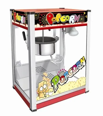 £189.99 • Buy New Professional Popcorn Machine Commercial Popcorn Maker 220V 8oz