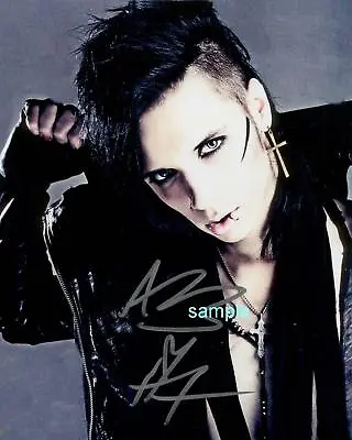 $9.99 • Buy Andy Biersack Reprint 8x10 Autographed Signed Photo Picture Collectible Man Cave