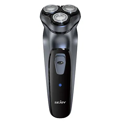 Men's Razor 3D Electric Shaver Rotary Waterproof  Pop-Up Trimmer Cordless • $20.90