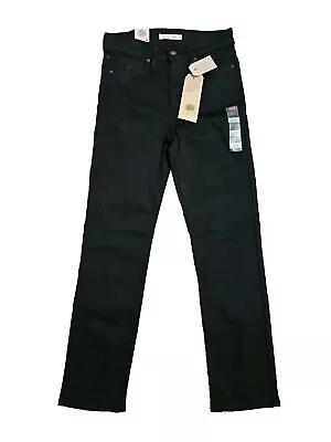 NWT Levi’s 724 Womens 6 Short 28x30 High-Rise Slim Straight Black Jeans Y47 • $21.38