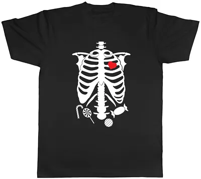Halloween Skeleton Body Mens Ladies Womens Unisex T-Shirt • £8.99