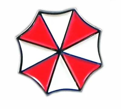 Resident Evil Umbrella Corporation Metal Enamel Pin Badge (Umbrella Corp)  • £2.94