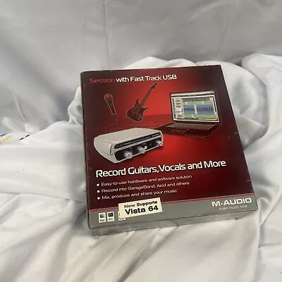 M Audio Session With Fast Track USB PN:MP02-00346 • $14