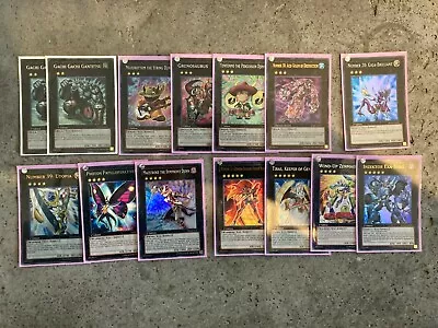 Yugioh Xyz Monster Collection - Various Rarities  • $20