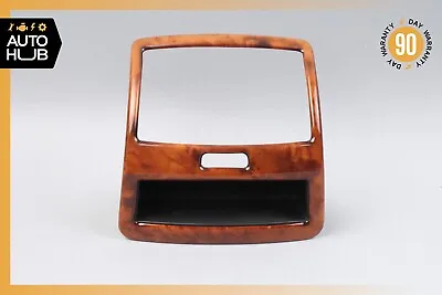 00-06 Mercedes W220 S55 S500 Rear Center Console A/C Air Vent Trim Wood OEM • $41.50