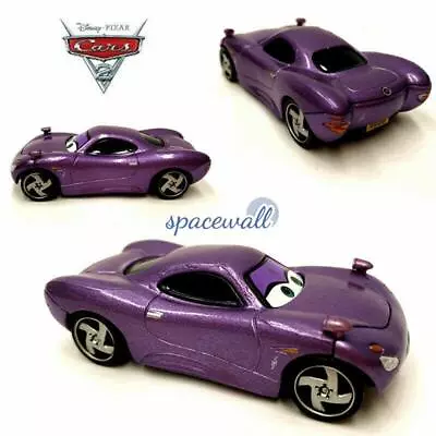 Disney Pixar Cars Purple Holley Shiftwell C-21 Small Car Vehicle Diecast Kid Toy • £6.18