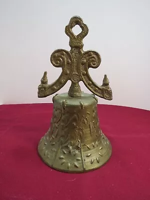 Mission Bell Spanish Colonial Mexico 8  TALL Antique 1811 Cast Iron Bronze • $147.50