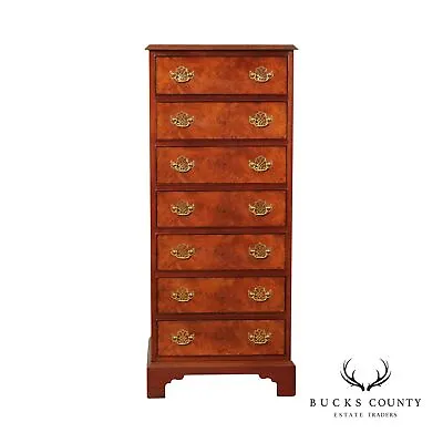 Georgian Style Mahogany Lingerie Chest • $1295