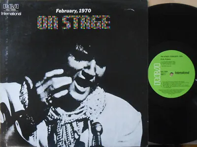 Elvis Presley OZ Reissue LP On Stage Feb. 1970 NM ’84 Green RCA VAL10509 • $23.95