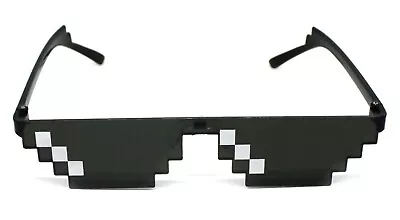 # Thug Life Sunglasses Deal With It 8 Bit Pixel Glasses Cool Fashion Goggles • $5.85