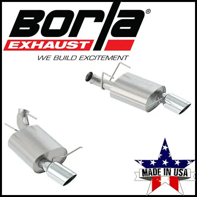 Borla 11837 S-Type Axle-Back Exhaust System Fits 2013-14 Ford Mustang GT 5.0L V8 • $994.99