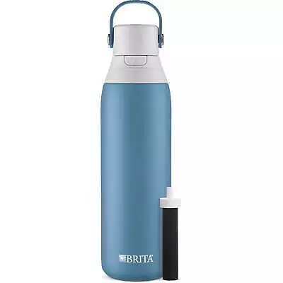 Premium Stainless Steel Leak Proof Filtered Water Bottle Blue  20 Fl Oz • $29.90