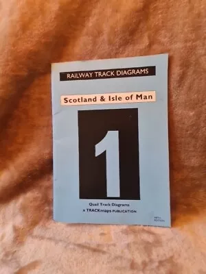 2007 Railway Track Diagrams Book No. 1 Scotland Isle Man Quail Map Scotrail VGC • £13.72