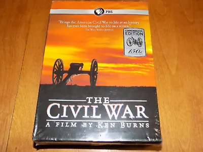 $29.98 • Buy THE CIVIL WAR PBS History 150th Anniversary Edition Ken Burns 6-DISC DVD SET NEW