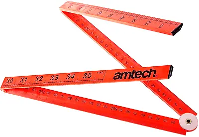 Yard Stick Folding Ruler Plastic Ruler Rule Measure Metre Ruler 1m 3ft Rulers • £3.95