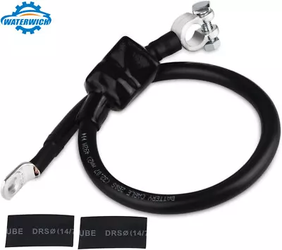 Negative Battery Cable 2 AWG 2Gauge Ga Copper Custom Auto-Truck-Marine Universal • $18.99