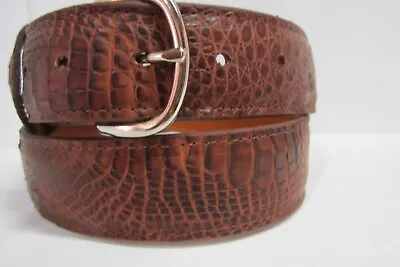 Genuine Italian Red Crocodile Belts • $115