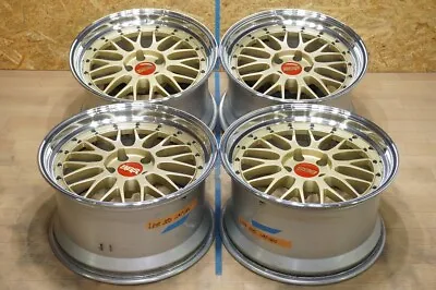 Genuine 18 BBS LM086 Nissan Skyline R33 GTR LM Le Mans 2 Piece Forged Wheels • $4759