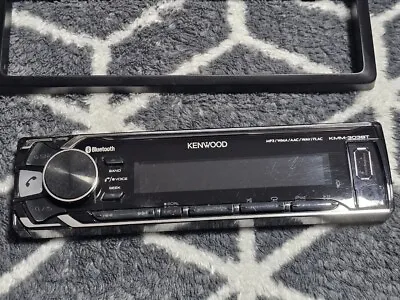 Kenwood Kmm-303bt Car Stereo (Bluetooth Cd Aux USB Radio MP3 Head Unit Audio) • £54.99