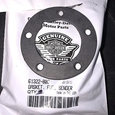 OEM Genuine Harley Davidson Motorcycle Gasket Fuel Sender P/N 61322-80C NEW • $13.75