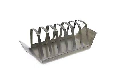 Toast Rack Holder Stainless Steel Vintage Kitchen MCM Letter Sweden • $19.99