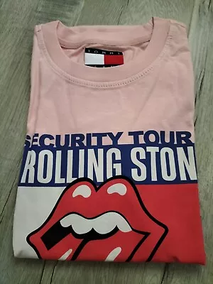 ROLLING STONES T-Shirt  Tommy Jeans Unisex Size S NEW WITH TAG RRP $89.95 • $35