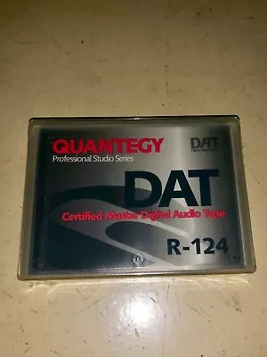(13 X) Quantegy DAT R-124 Certified Master Digital Audio Tape (Selling As A Lot) • $45