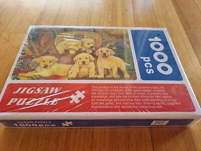 Lovely Labrador Puppies Dog Jigsaw 1000 Piece New And Sealed • $10