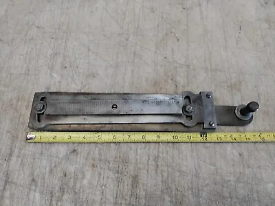 Vintage Atlas Craftsman 10 12  Metal Lathe Taper Attachment Guide Bar 10-702 703 • $149.99