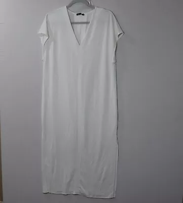 ZARA Womens CUT OUT TUNIC DRESS - Size M - White • $35