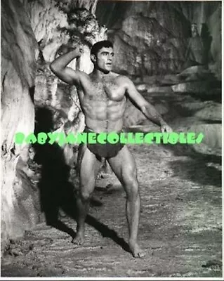 MIKE HENRY HAIRY CHEST SHIRTLESS TARZAN BEEFCAKE Photo2 (bw-N) • $14.99