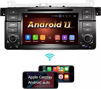 Android 11 Car Tablet Touchscreen GPS WiFi Satnav For BMW E46 M3 7  Touchscreen • £150