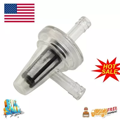 1x 90?? Fuel Filter Fits 5/16  Or 8mm Hose Lines For Motorcycles SCOOTER MX • $7.72