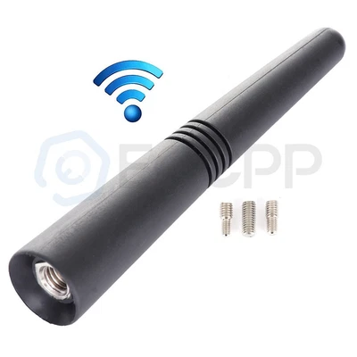 $7.19 • Buy 9cm 3.5  Screw-in Aerial Antenna Mast Car AM/FM Radio Short Stubby Universal