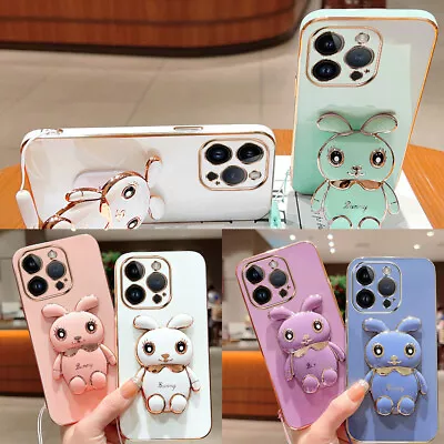$17.47 • Buy Cute Cartoon Shockproof Case  For IPhone 14/13/12 Pro Max XR X Mini 6/7+Lanyard