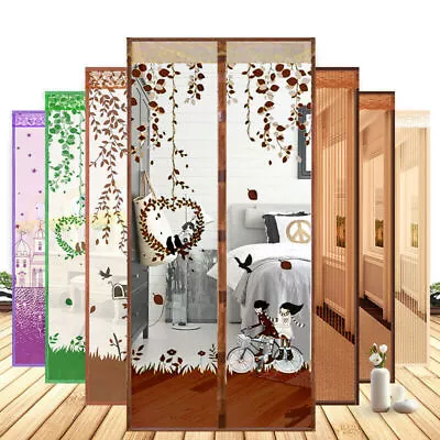 MAGIC Magnetic Insect Door Net Screen Bug Mosquito Fly Insect Mesh Guard Curtain • £5.58