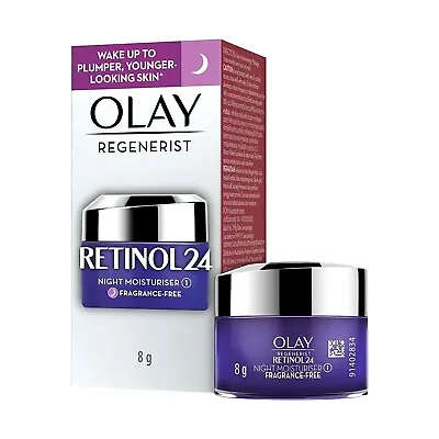 $21.38 • Buy Olay Night Cream Mini: Regenerist Retinol 24 Moisturiser For Hydrated Plump 8g
