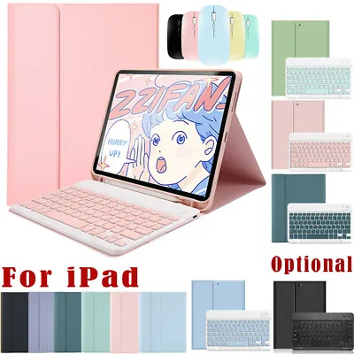 $46.92 • Buy Bluetooth Keyboard Case Cover With Mouse For IPad 9th 8/7/6th Gen Air 5/4 Pro 11