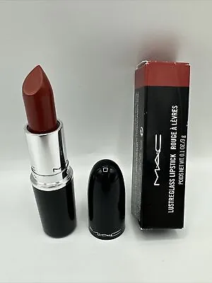 MAC Lustreglass Lipstick Chili Popper 562 Full Size Authentic NEW In BOX • $14