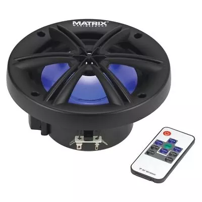 Matrix MRX600B 6.5  2-way Rgb Marine Speaker Sy • $86.16